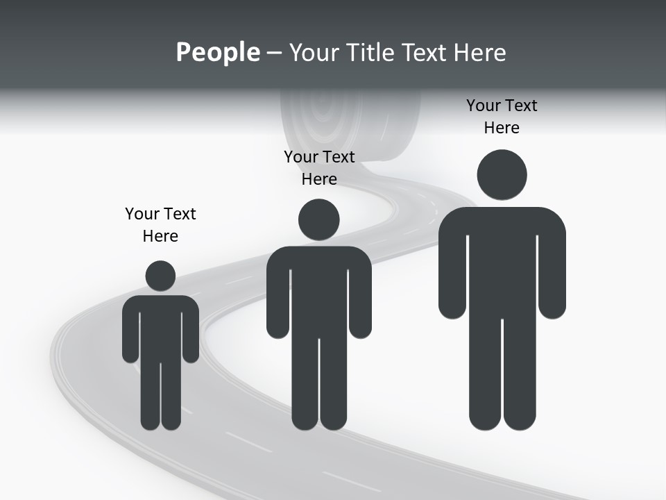 Way Outdoor Path PowerPoint Template