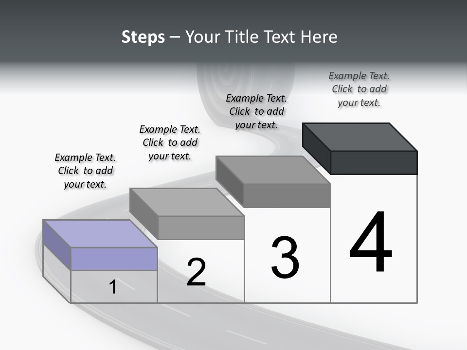 Way Outdoor Path PowerPoint Template