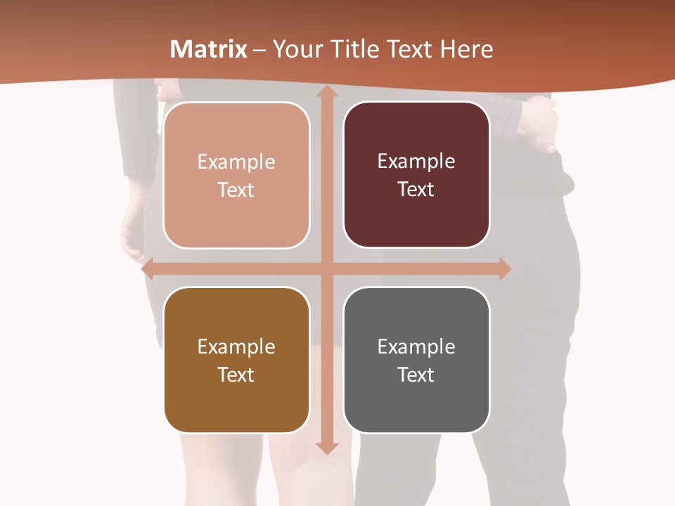 Girl White Female PowerPoint Template