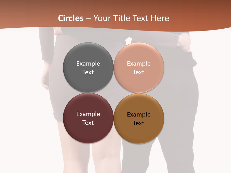Girl White Female PowerPoint Template