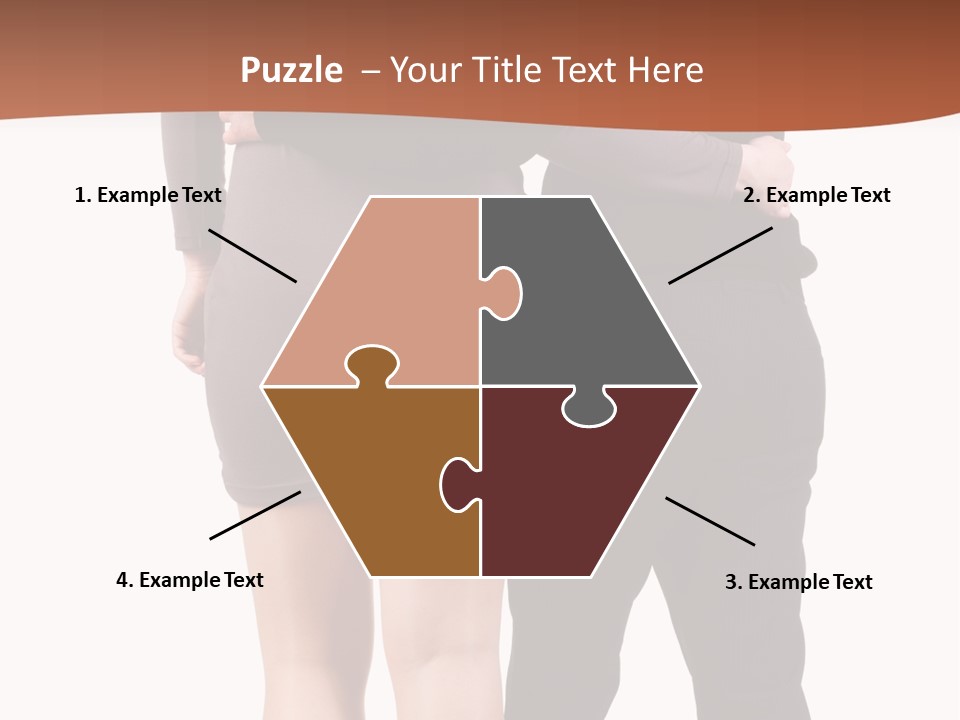 Girl White Female PowerPoint Template