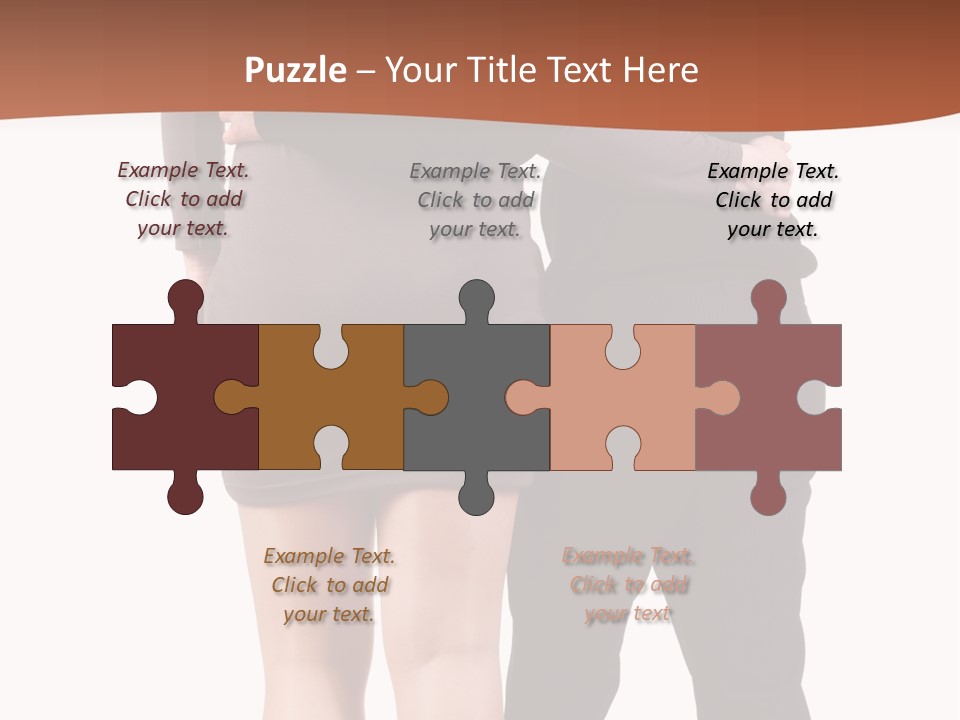 Girl White Female PowerPoint Template