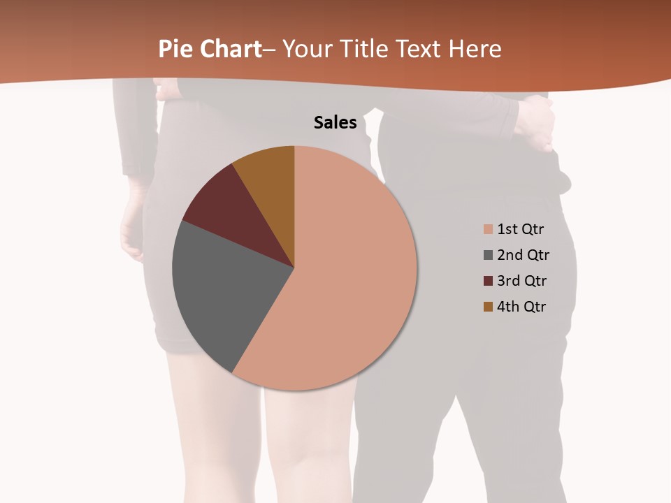 Girl White Female PowerPoint Template