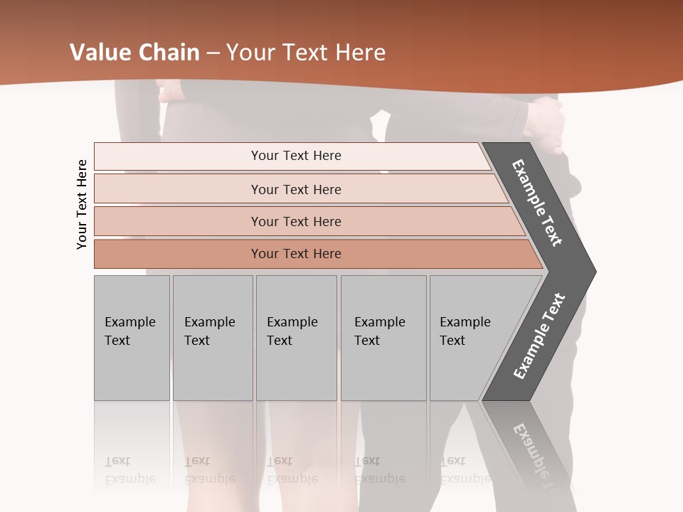 Girl White Female PowerPoint Template