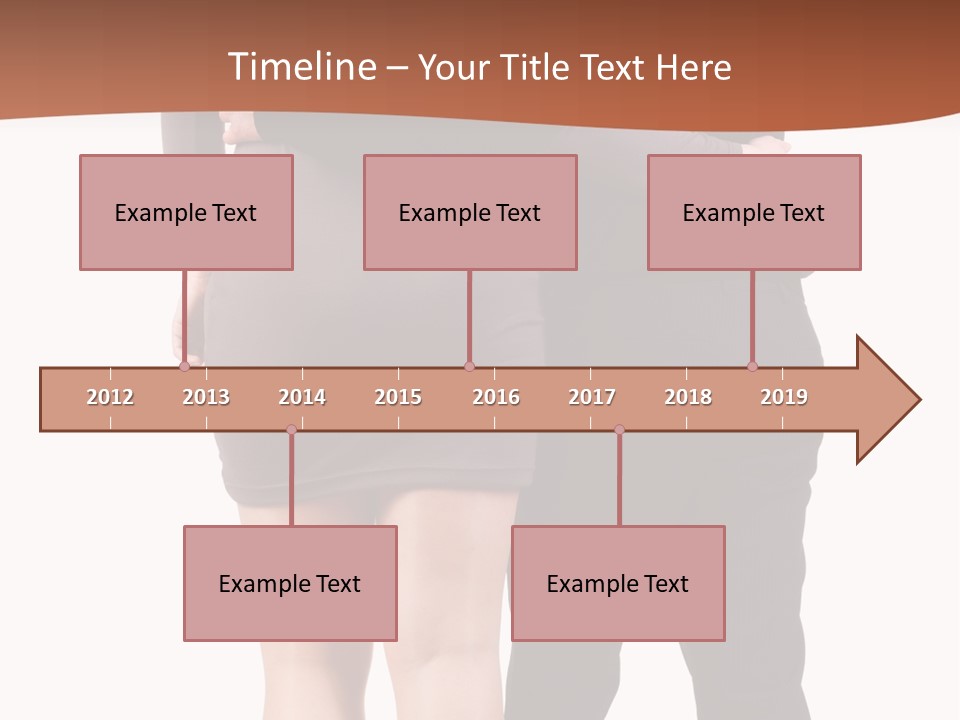 Girl White Female PowerPoint Template