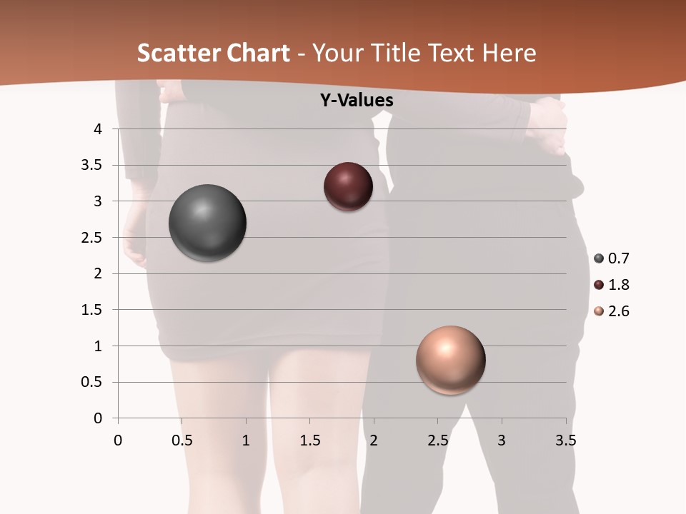 Girl White Female PowerPoint Template