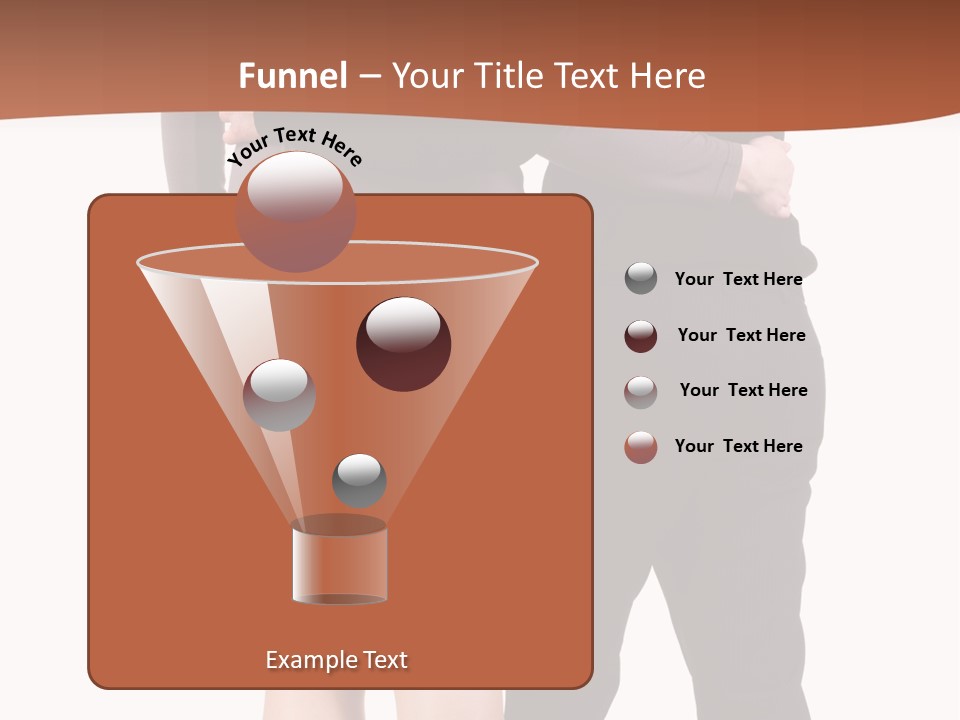 Girl White Female PowerPoint Template