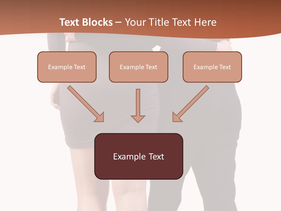 Girl White Female PowerPoint Template