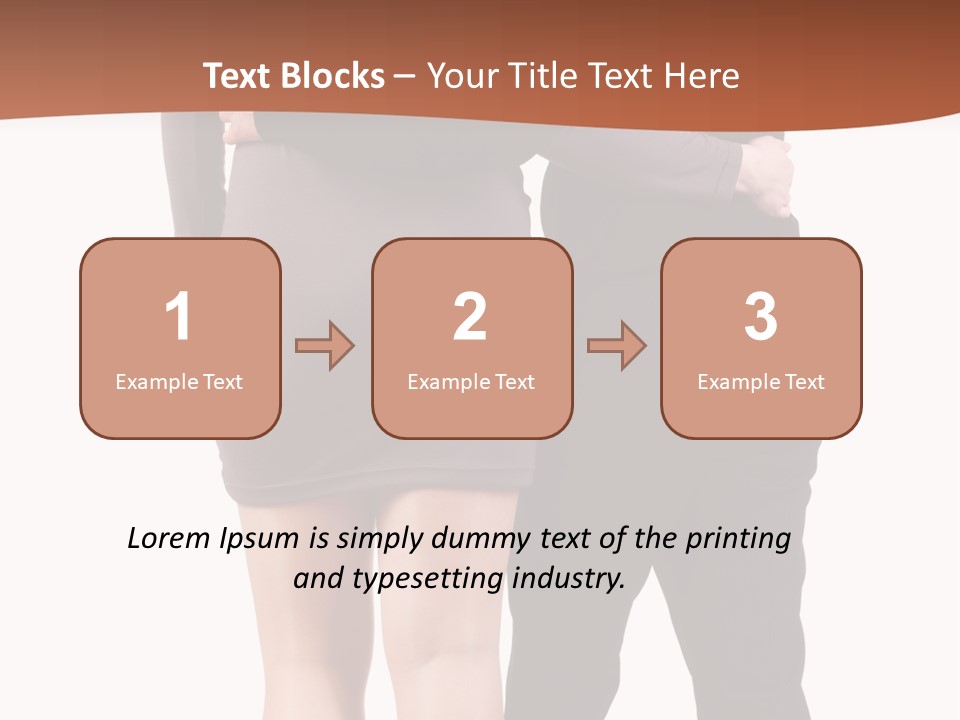 Girl White Female PowerPoint Template