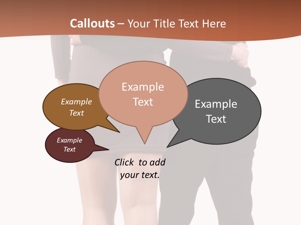 Girl White Female PowerPoint Template