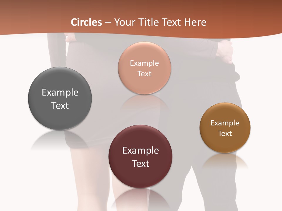 Girl White Female PowerPoint Template