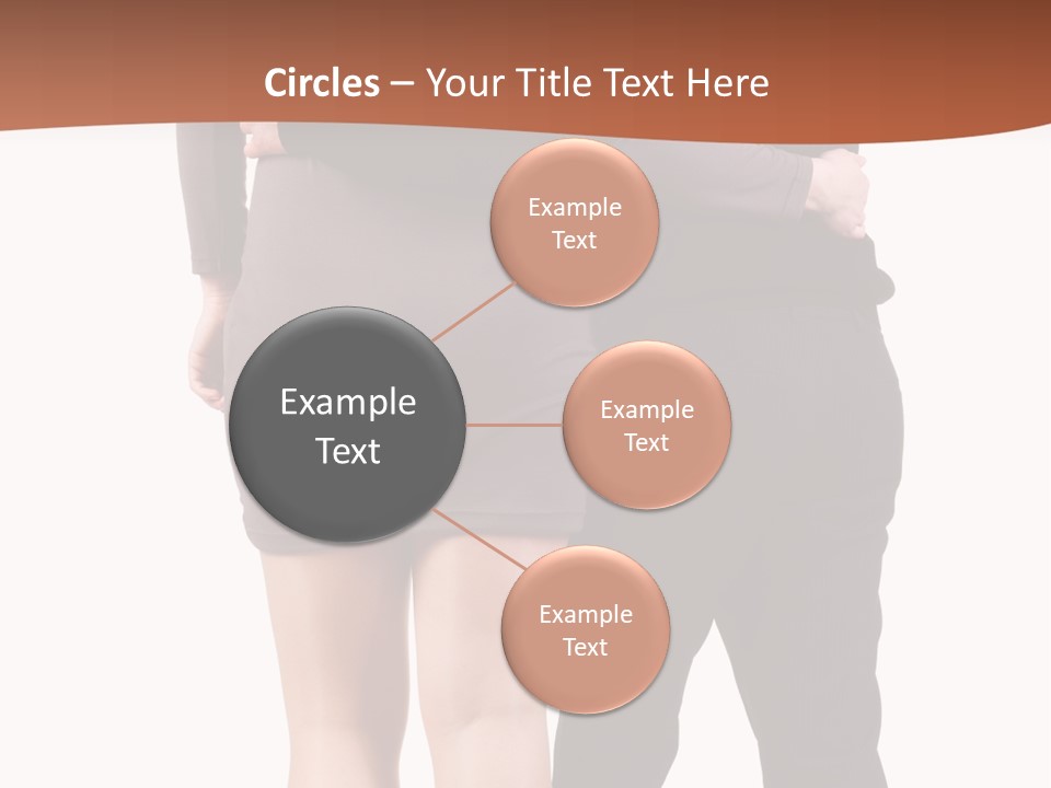 Girl White Female PowerPoint Template