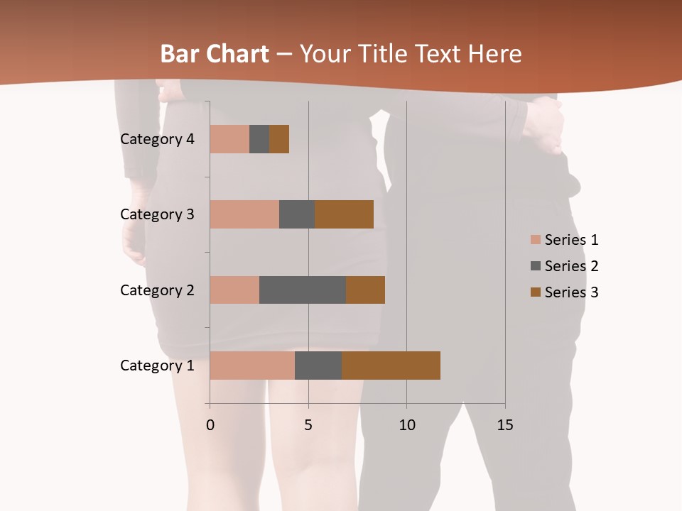 Girl White Female PowerPoint Template