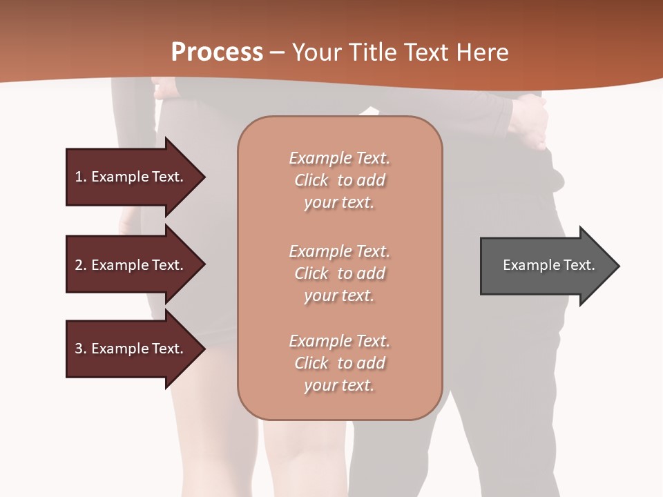 Girl White Female PowerPoint Template