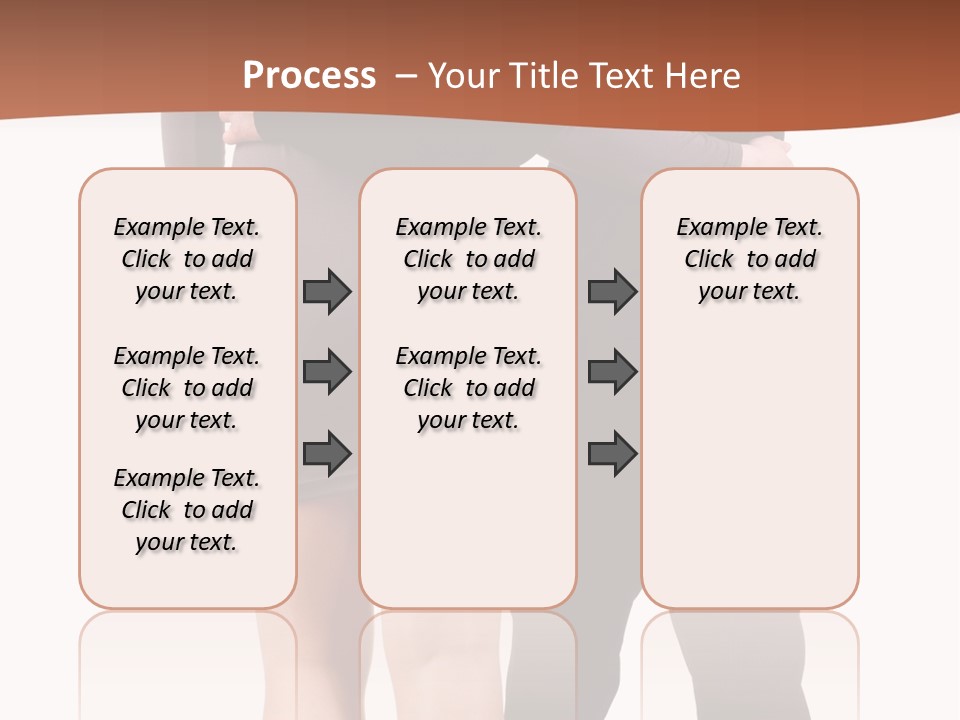 Girl White Female PowerPoint Template