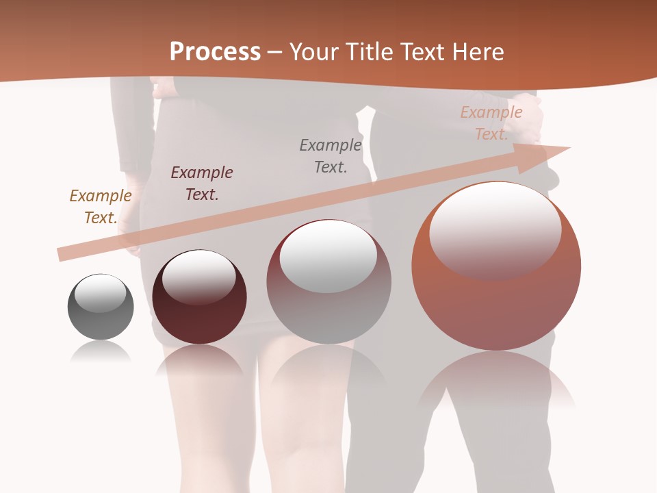 Girl White Female PowerPoint Template