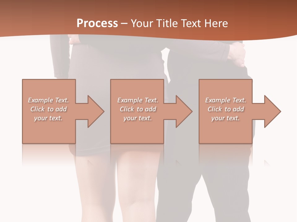 Girl White Female PowerPoint Template