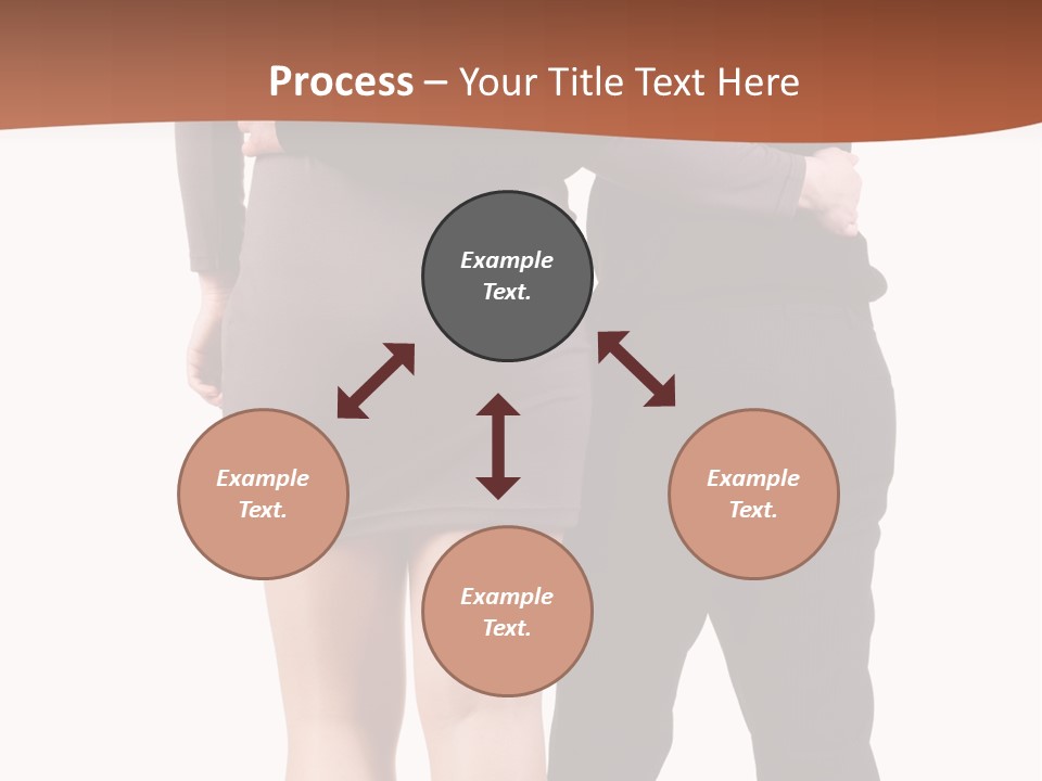 Girl White Female PowerPoint Template