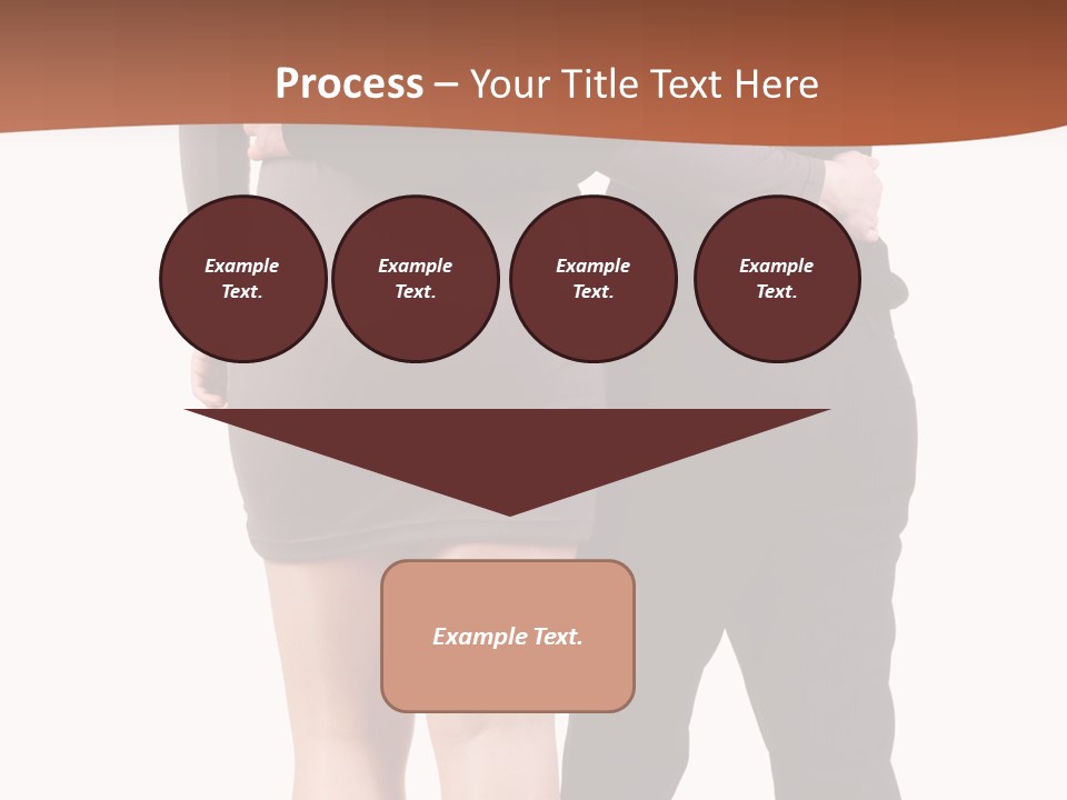 Girl White Female PowerPoint Template