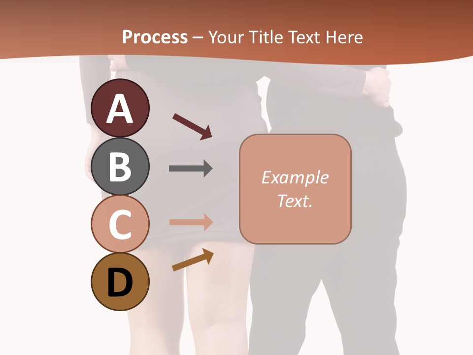 Girl White Female PowerPoint Template