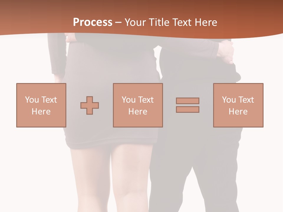 Girl White Female PowerPoint Template