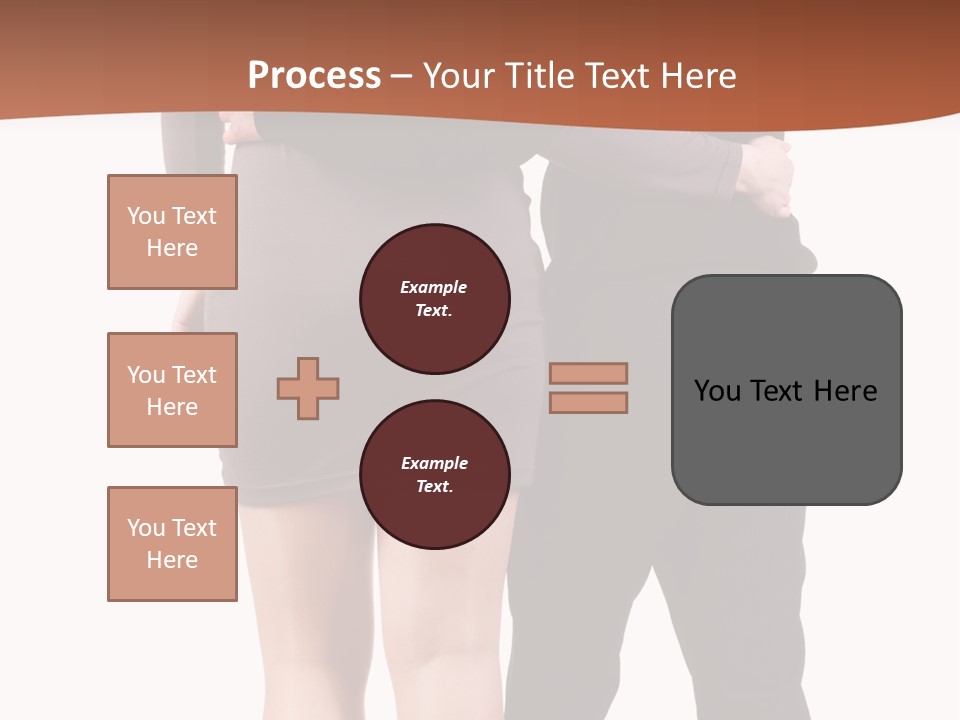 Girl White Female PowerPoint Template