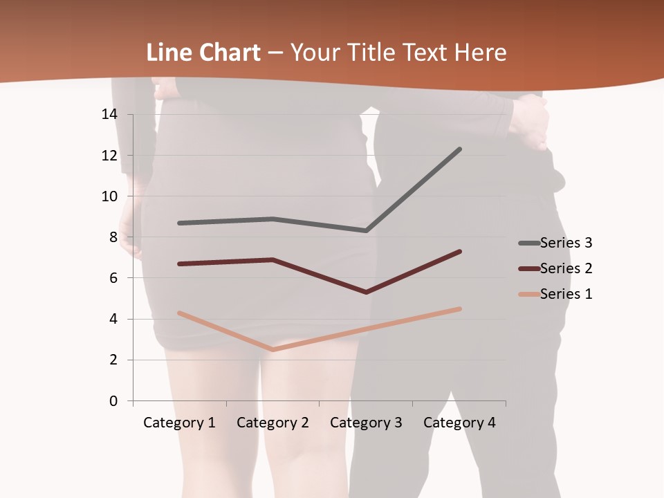 Girl White Female PowerPoint Template