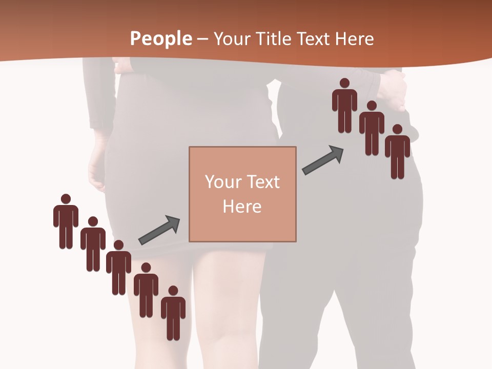 Girl White Female PowerPoint Template