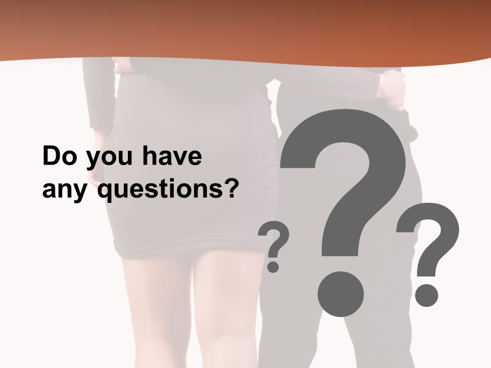 Girl White Female PowerPoint Template