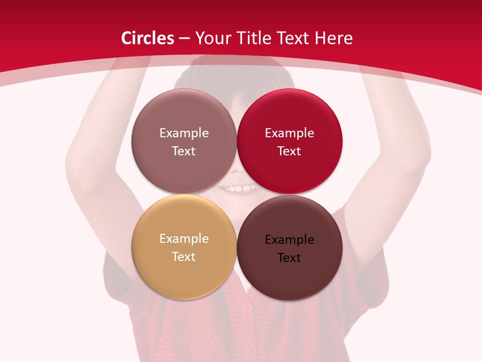 Happy Childhood People PowerPoint Template