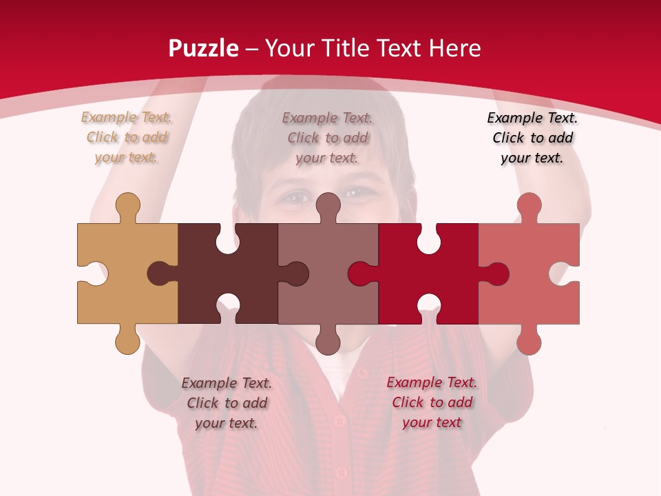 Happy Childhood People PowerPoint Template