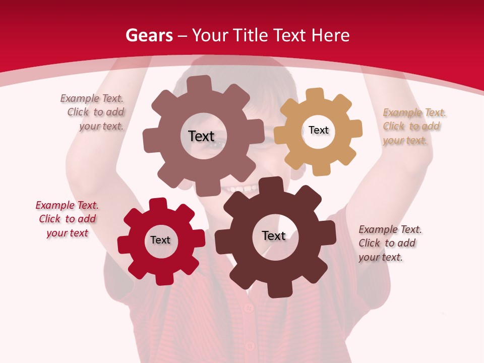 Happy Childhood People PowerPoint Template