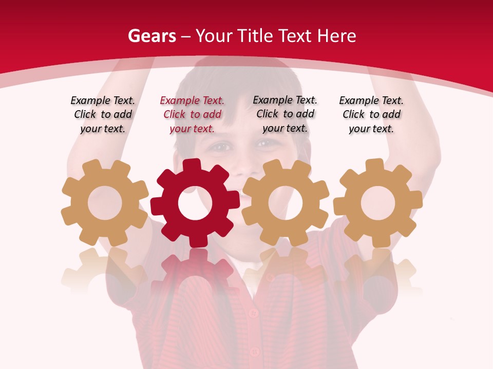 Happy Childhood People PowerPoint Template