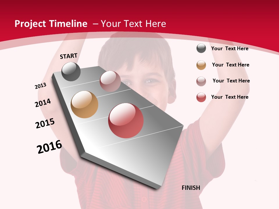 Happy Childhood People PowerPoint Template