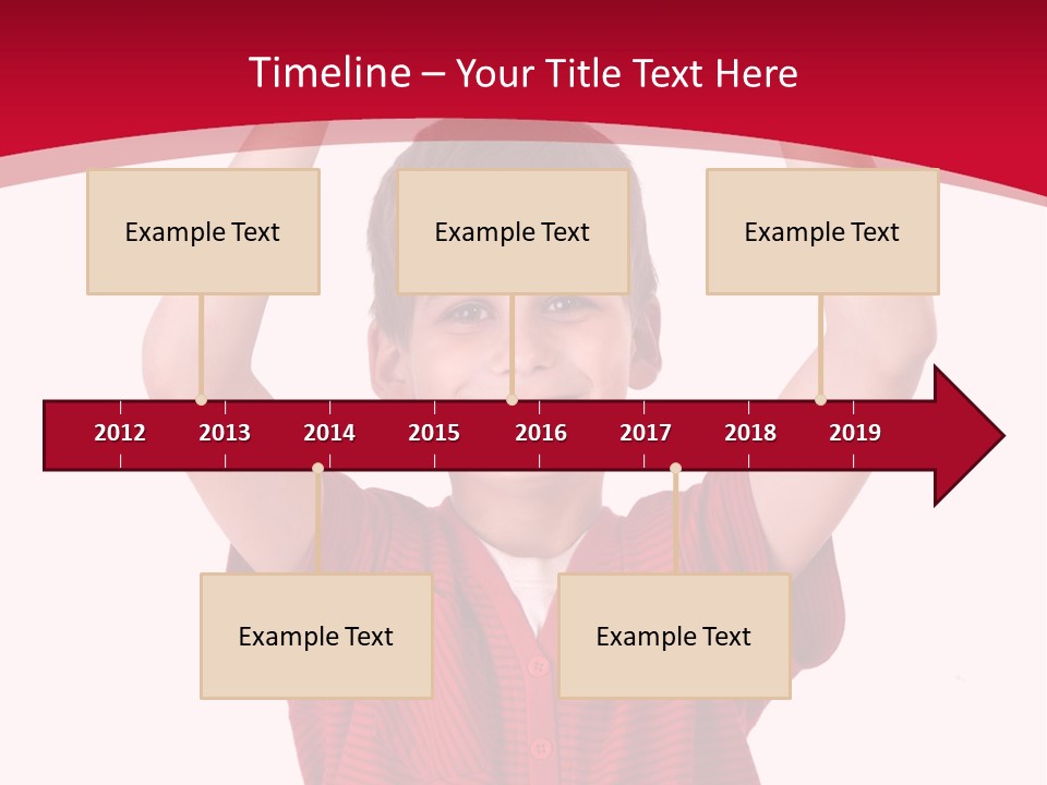 Happy Childhood People PowerPoint Template