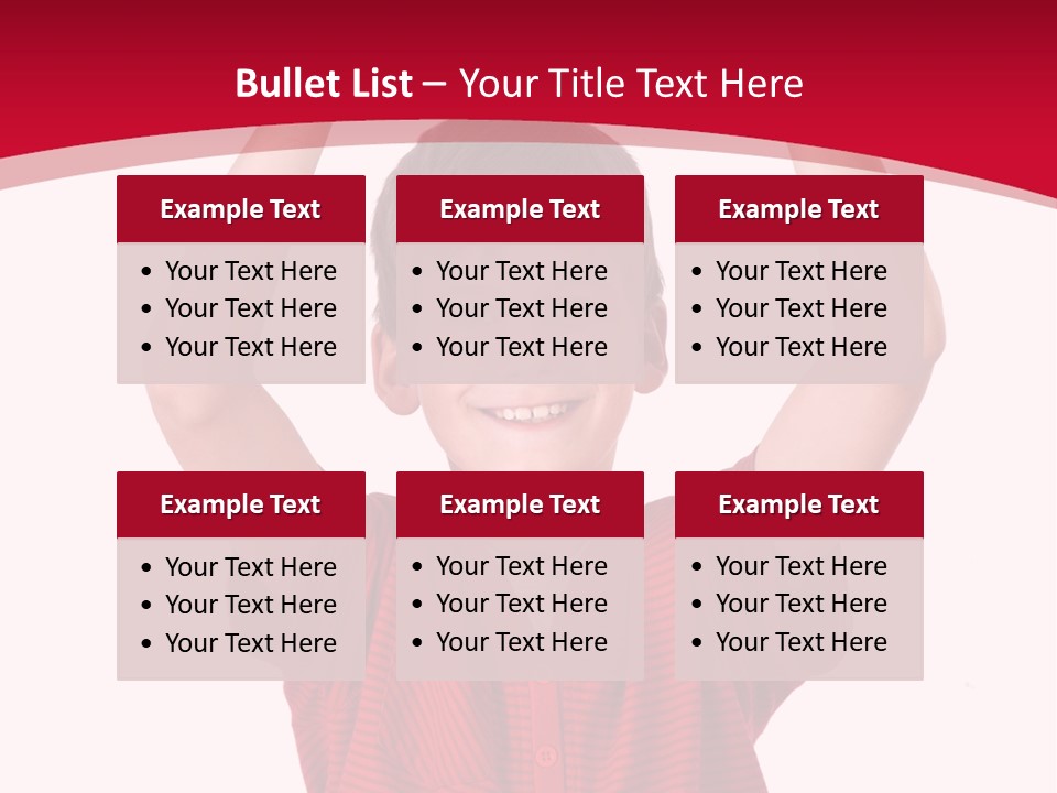 Happy Childhood People PowerPoint Template