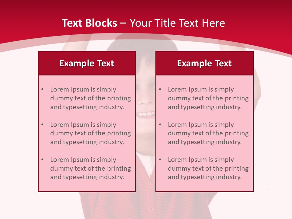 Happy Childhood People PowerPoint Template
