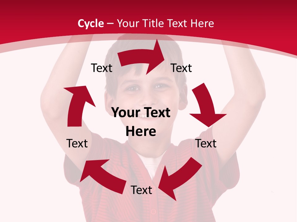 Happy Childhood People PowerPoint Template