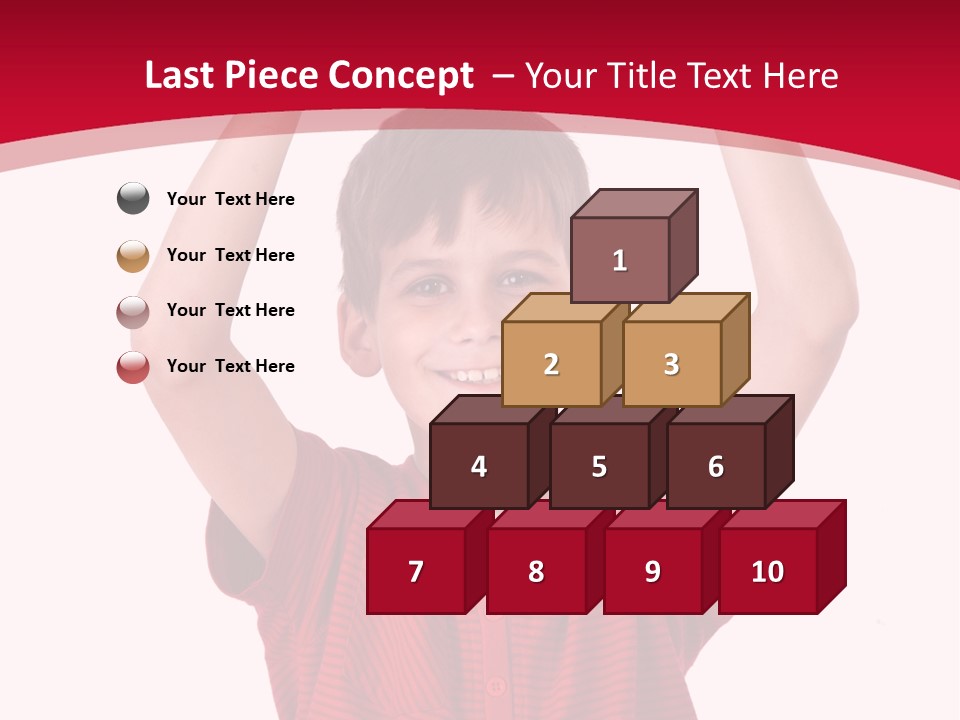 Happy Childhood People PowerPoint Template