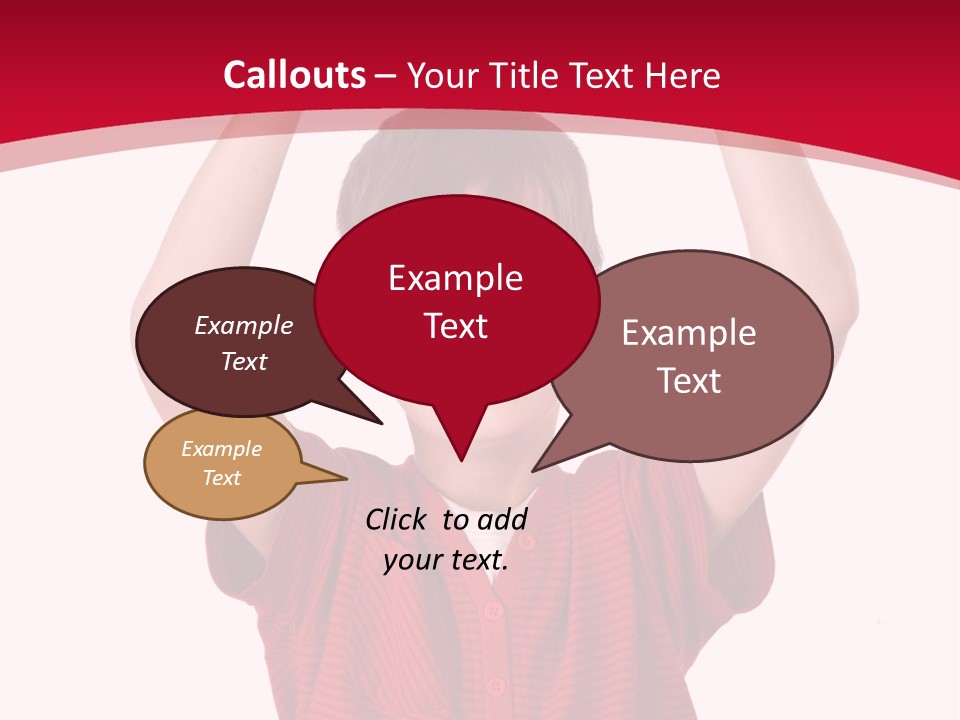 Happy Childhood People PowerPoint Template