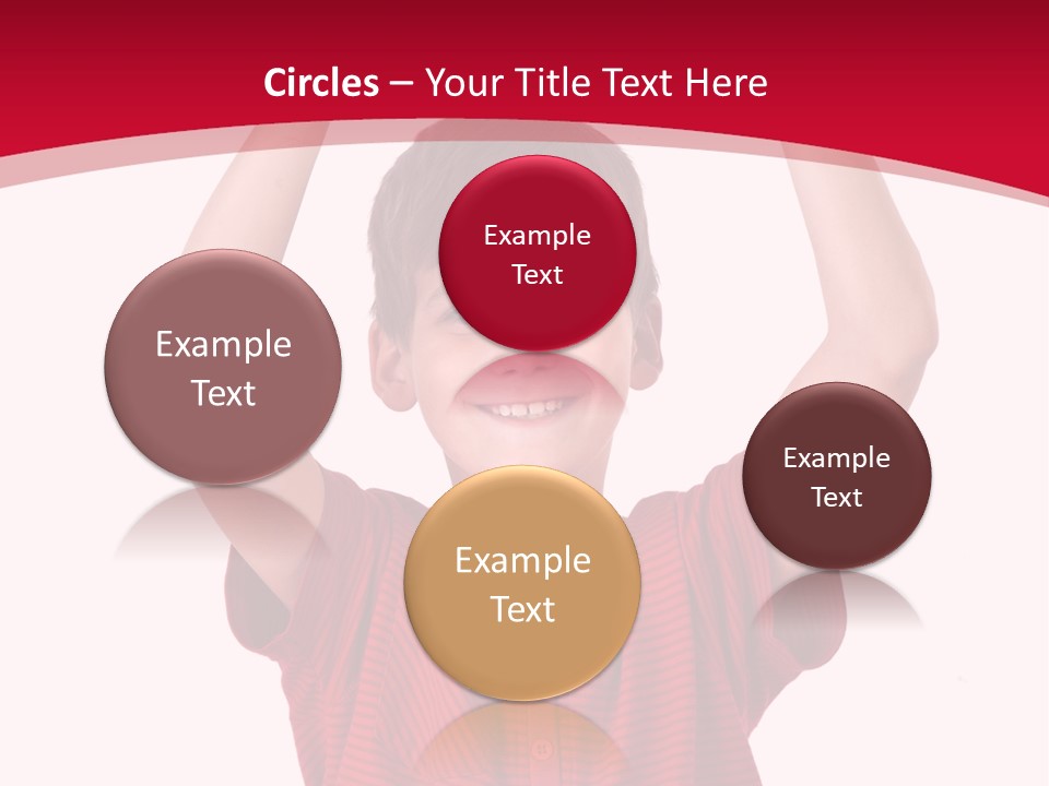 Happy Childhood People PowerPoint Template