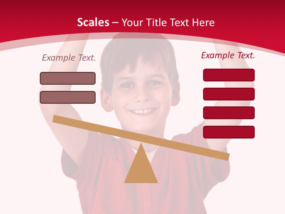 Happy Childhood People PowerPoint Template