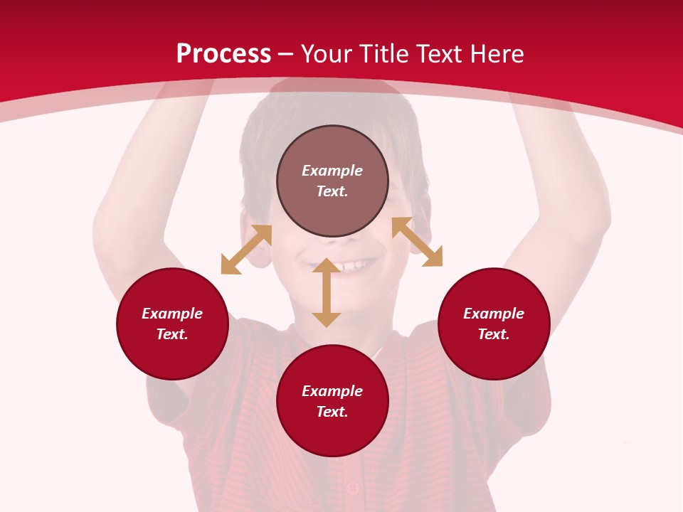 Happy Childhood People PowerPoint Template