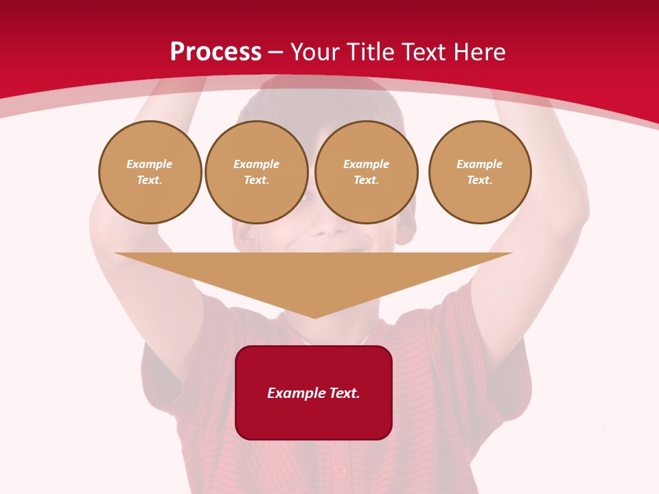 Happy Childhood People PowerPoint Template