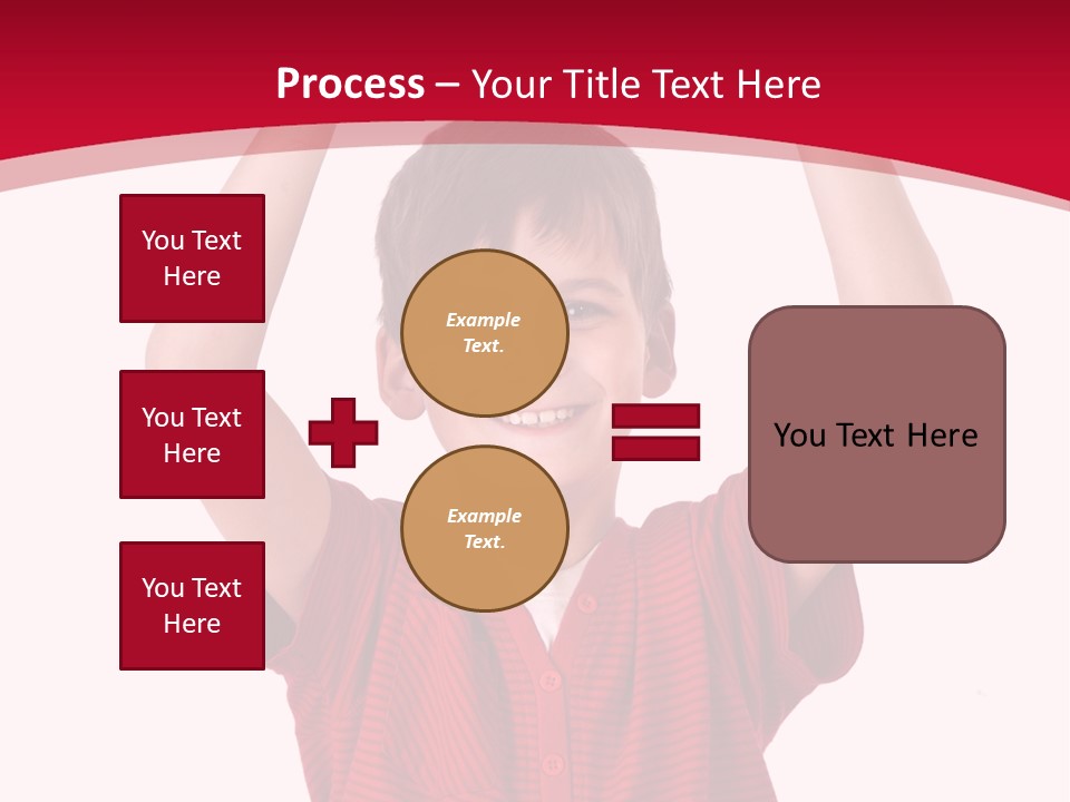 Happy Childhood People PowerPoint Template