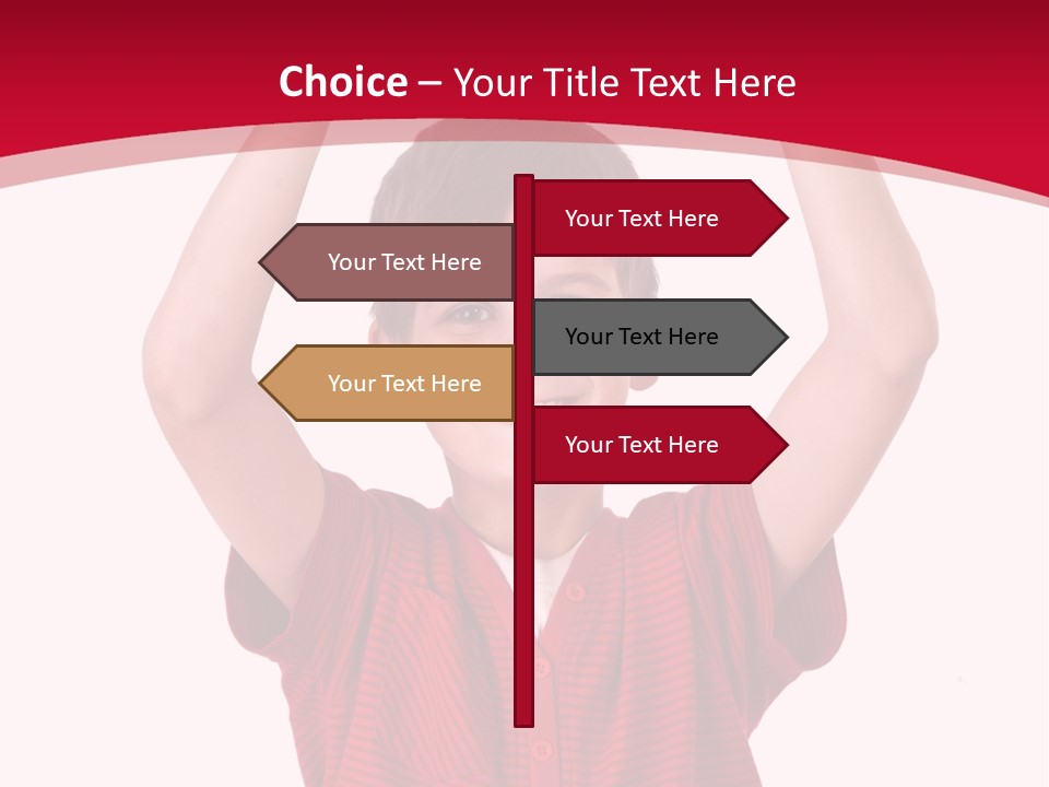 Happy Childhood People PowerPoint Template