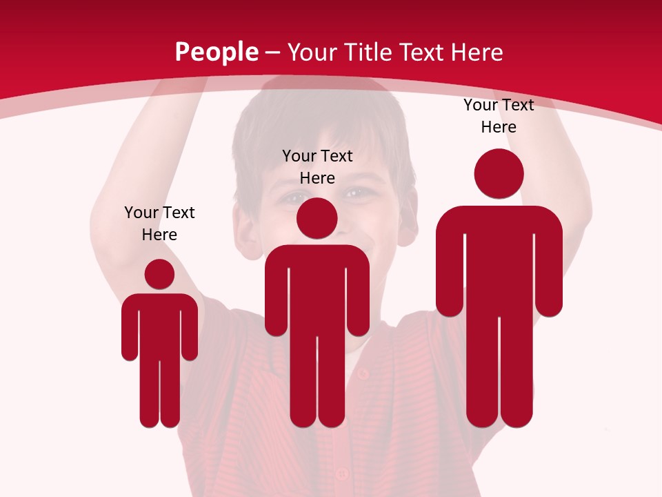 Happy Childhood People PowerPoint Template