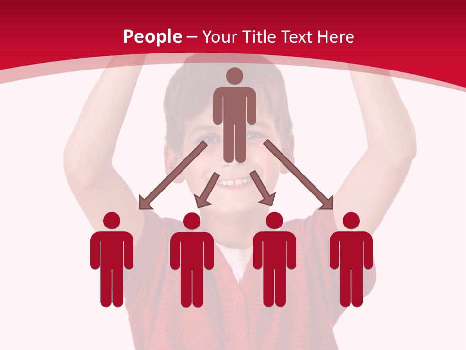 Happy Childhood People PowerPoint Template