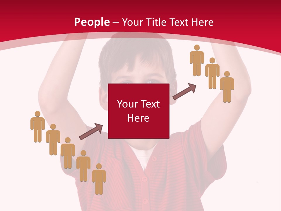 Happy Childhood People PowerPoint Template