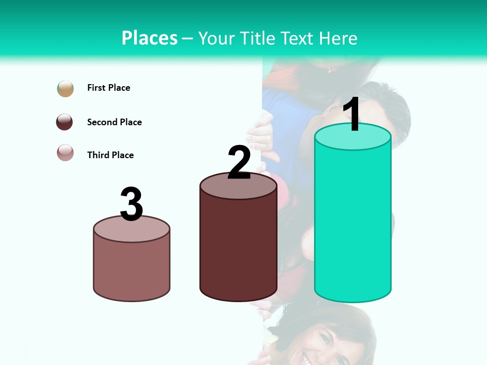 Portrait Colors Society PowerPoint Template